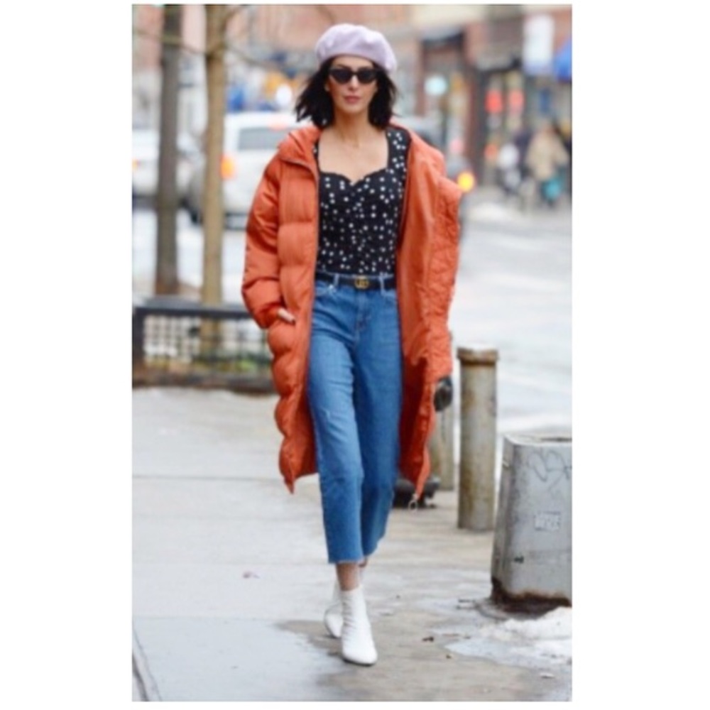 NWT • ASOS Threadbare • NEW Longline Puffer Coat Belt Maxi Coat - Picture 9 of 16